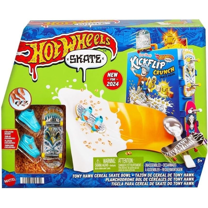 HOT WHEELS SKATE TONY HAWK CEREAL
